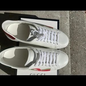 Gucci Ace leather sneakers